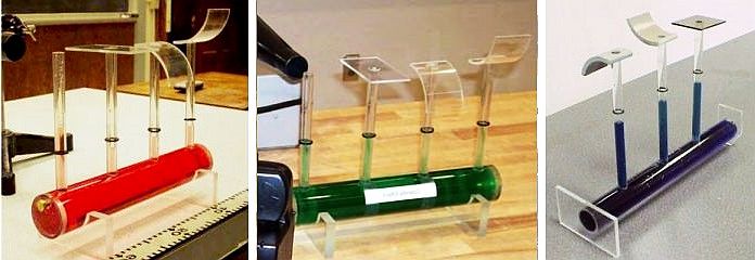 manometri za tlak fluida koji struji oko zaobljene i ravne zapreke